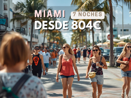 Miami: Vuelo más hotel